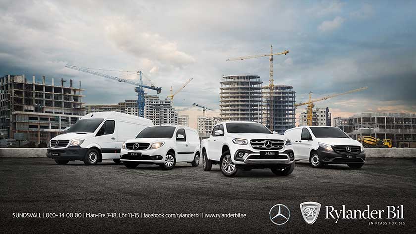 Provkörning Mercedes
